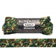 Beli Aksesoris Sneakers Kipzkapz Flat Printed X6 Camoflage Green Original X6 - Flat Printed 6Mm